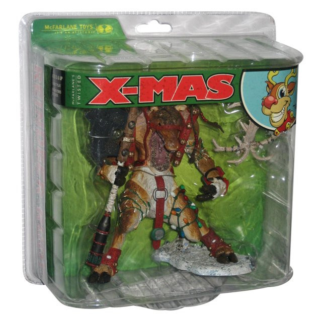 McFarlane's Twisted X-mas Rudy Reindeer Action Figure 2007