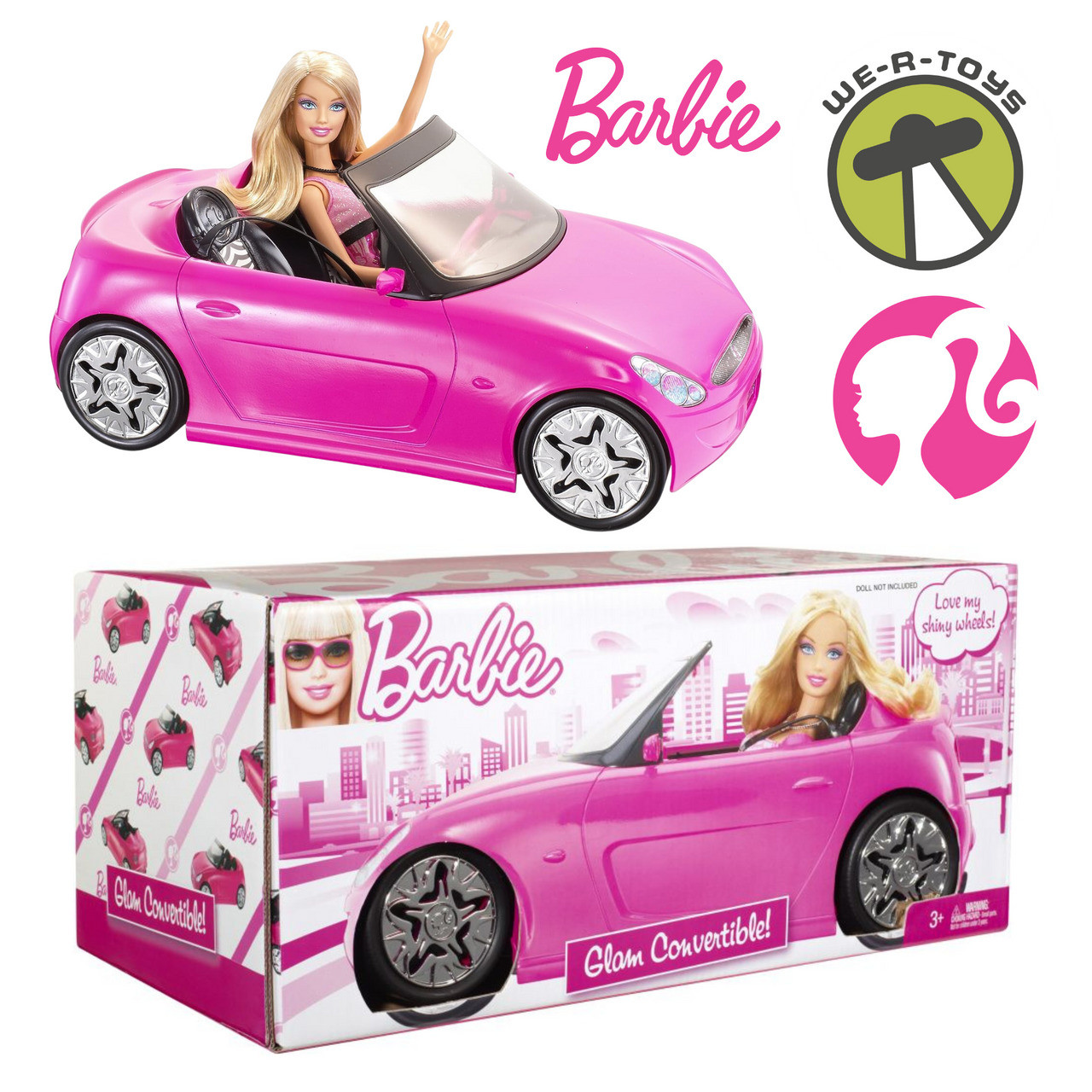 Barbie Glam Convertible 2009 Mattel R4205 - We-R-Toys