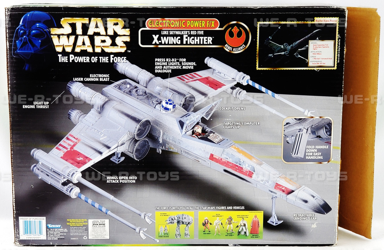 スターウォーズ エレクトロニック パワーF/X X-ウイング ファイター Amazon.com: Star Wars Power of the Force Electronic X-Wing
