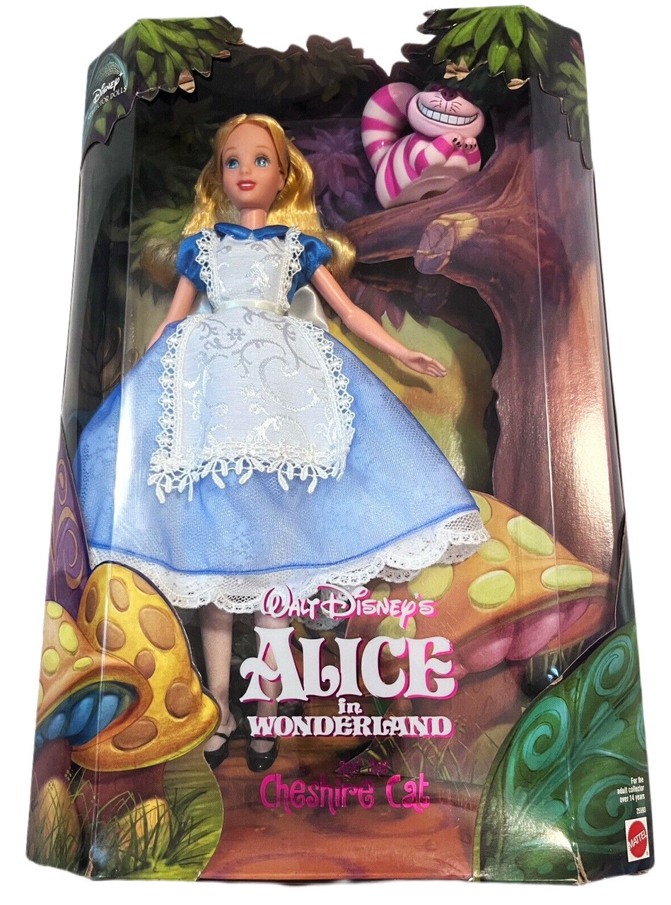 Alice in Wonderland Alice Doll Disney World Europe Exclusive 1994 Mattel  13537