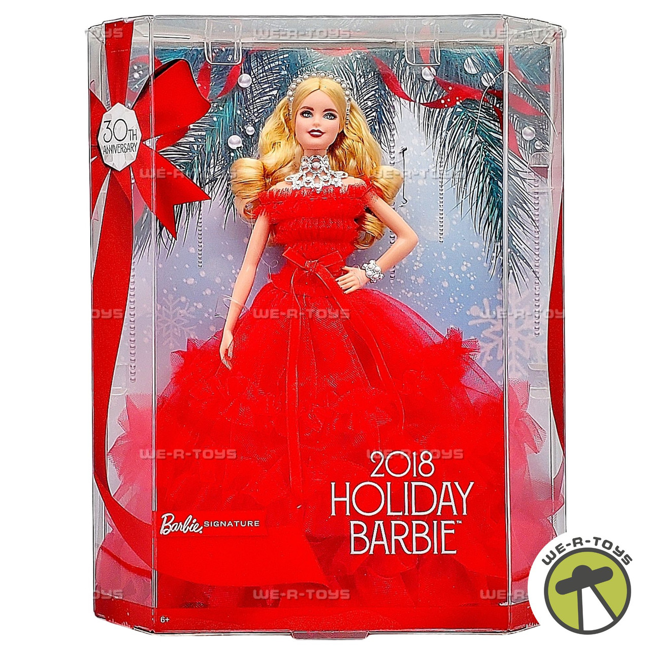 Gown Holiday Barbie 2018 Blonde 2018 Holiday Barbie Doll Signature