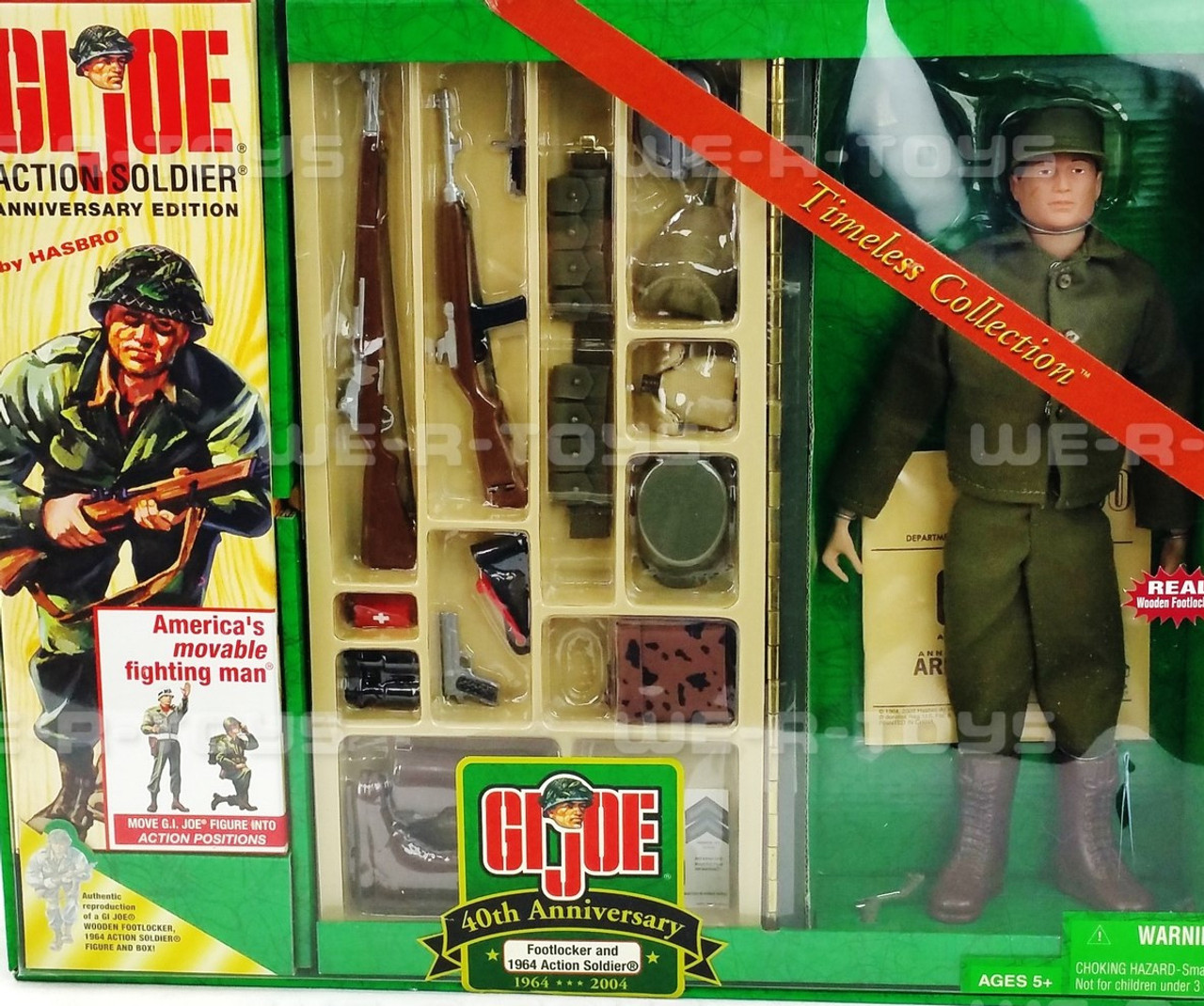 G.I. Joe 40th Anniversary Footlocker and 1964 Action Soldier Reproduction  2003