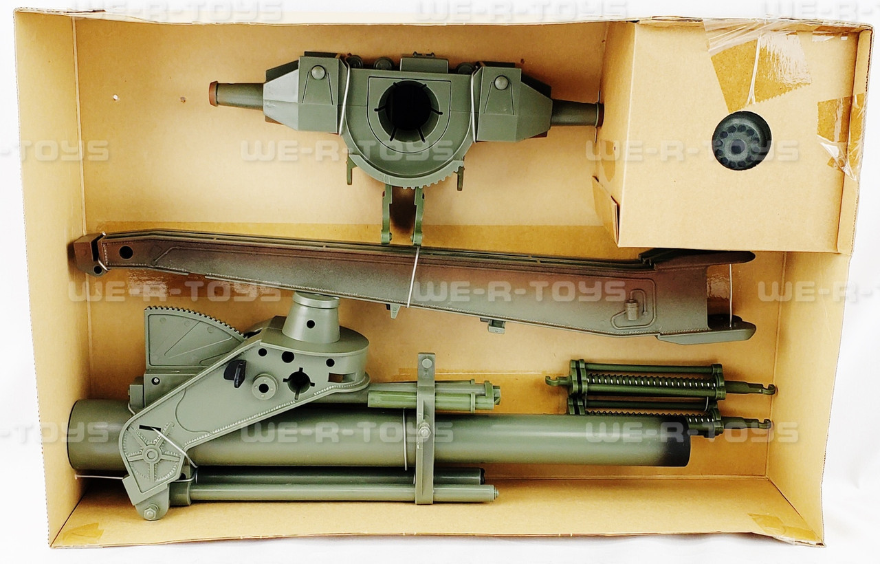 超レア G.I.ジョー 155mm HOWITZER CANNON 榴弾砲 GI Joe 155mm Howitzer Cannon box opening and review (2000) - YouTube