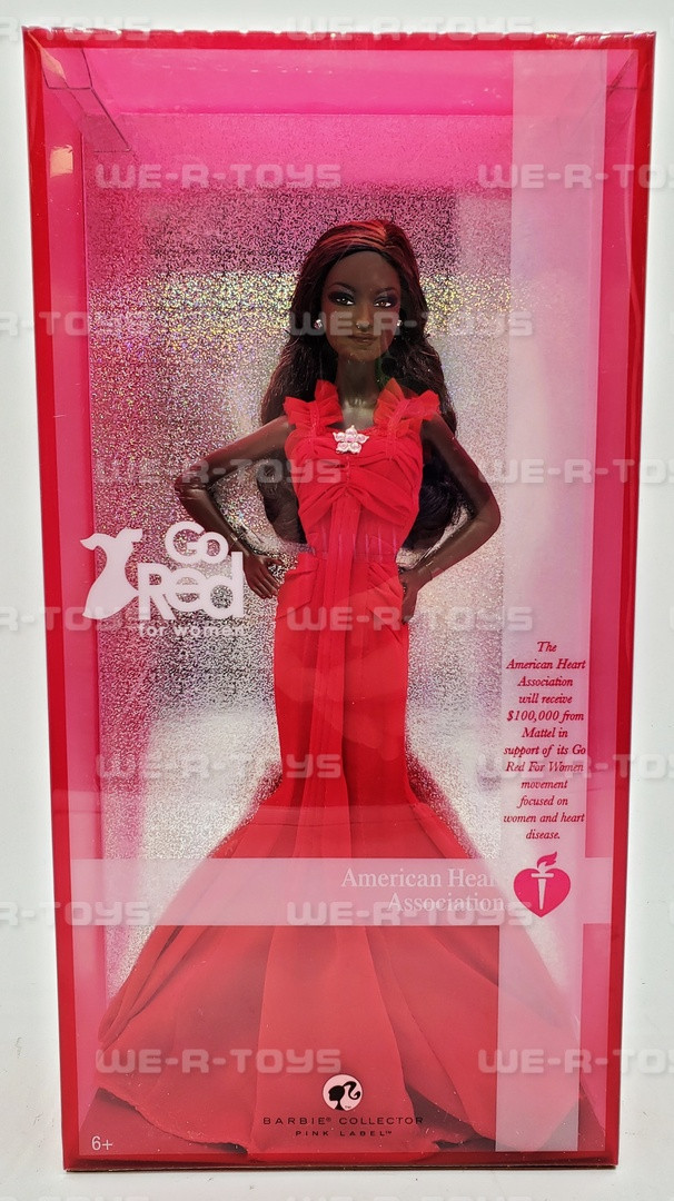 Go Red for Women American Heart Association Barbie African