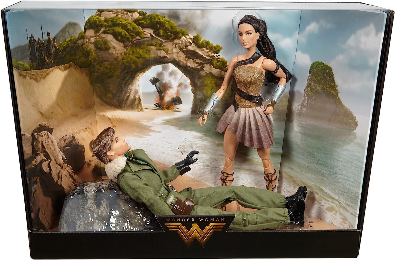 Barbie & Ken as Wonder Woman & Steve Trevor Paradise Island Dolls