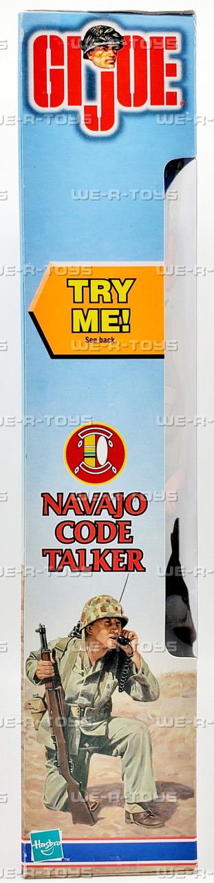 1999 GI Joe USMC Navajo Code Talker Talking 12 Inch Action Figure