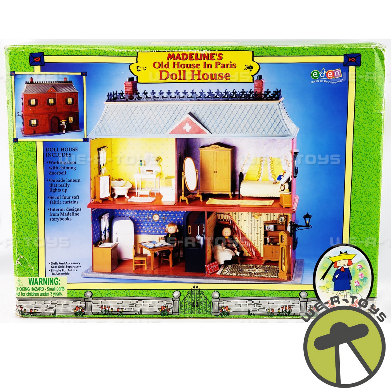 Madeline's Old House In Paris Doll House Eden 2000 No. 33800 NEW