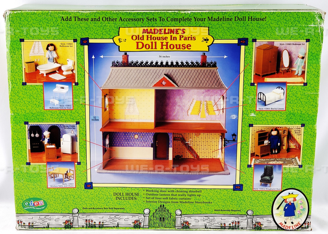 Madeline's Old House In Paris Doll House Eden 2000 No. 33800 NEW