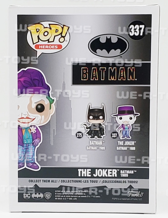 The Joker Funko Pop! Heroes Batman 1989 Limited Chase Edition 337