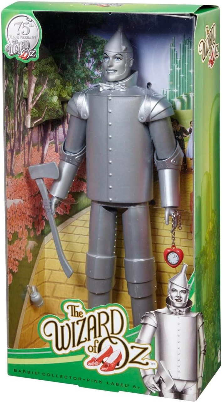 Barbie Collector The Wizard of Oz Tin Man Doll Pink Label 2013