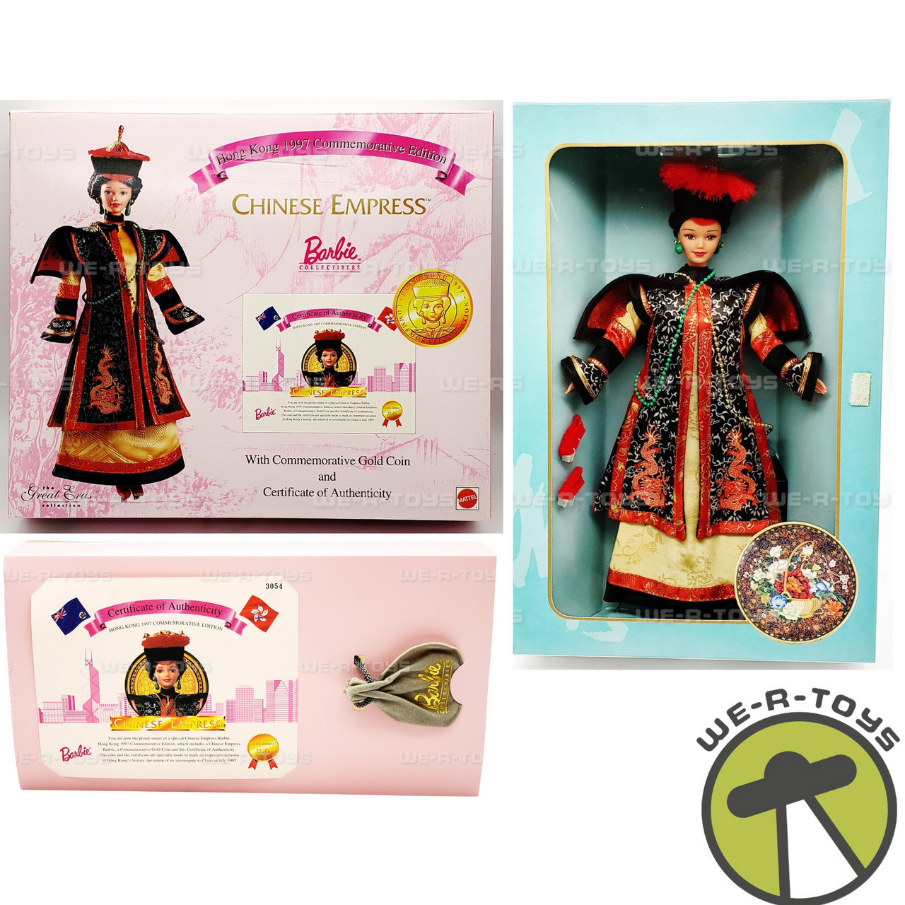 Chinese Empress Barbie Doll Hong Kong 1997 Commemorative Edition No. 16708  NEW