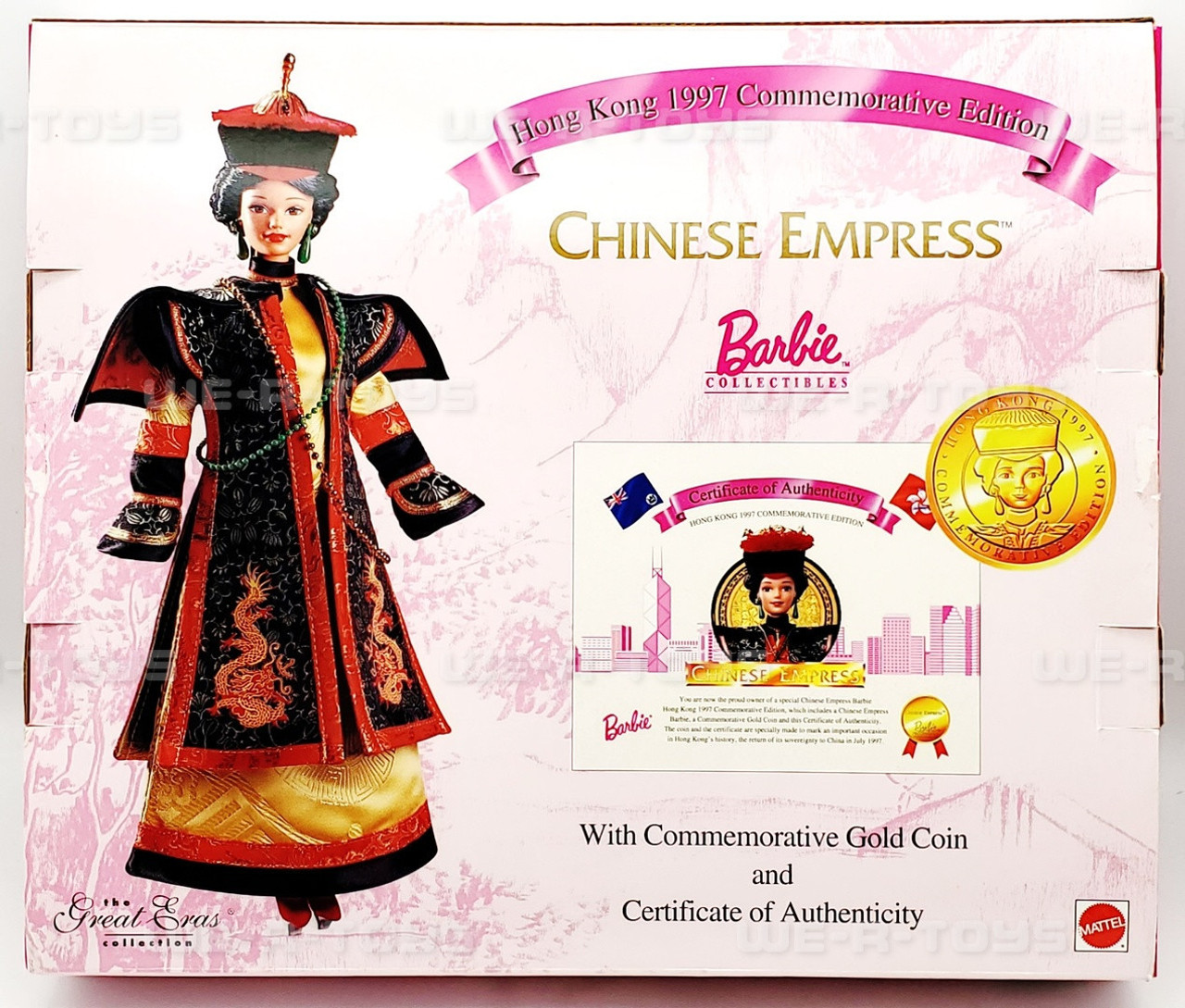 Chinese Empress Barbie Doll Hong Kong 1997 Commemorative Edition 