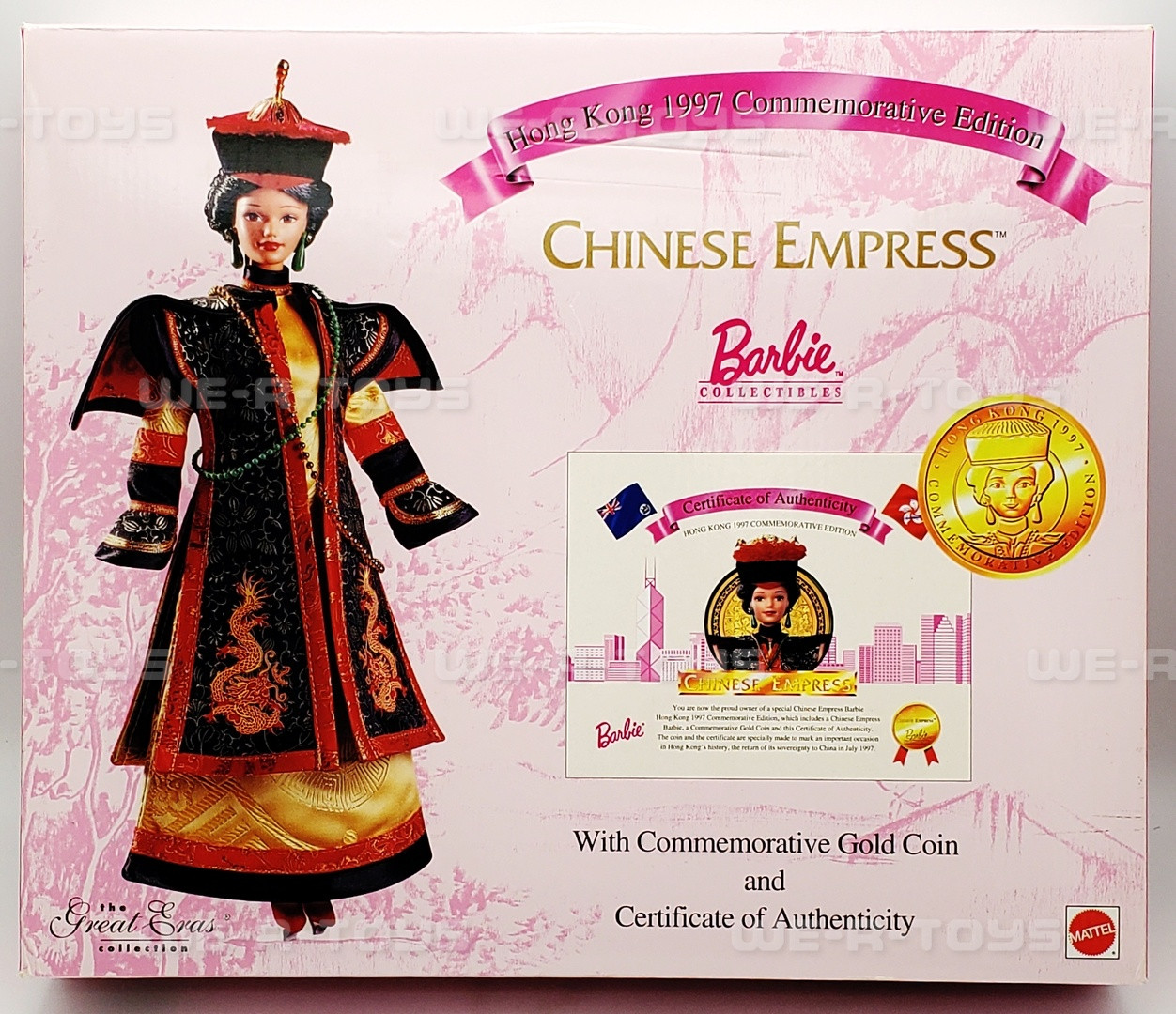 Chinese Empress Barbie Doll Hong Kong 1997 Commemorative Edition
