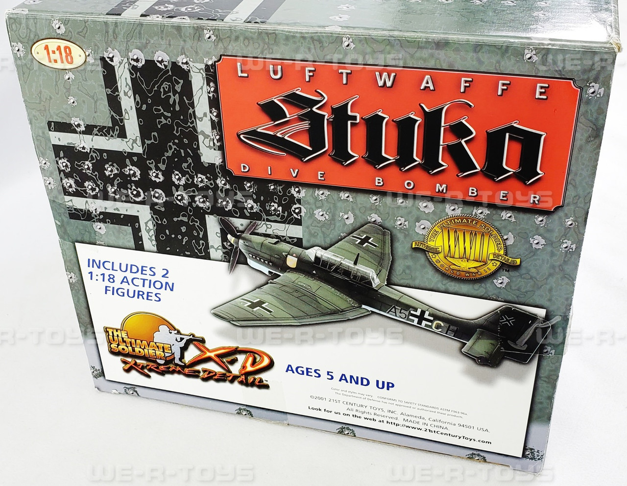 21st Century Toys 1⁄18 半完成品 Ju87 スツーカ Ultimate