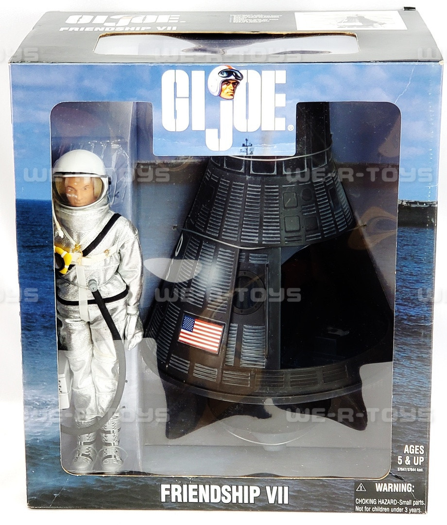 GI Joe Friendship VII Space Vehicle & Astronaut Figure 2000 #57645