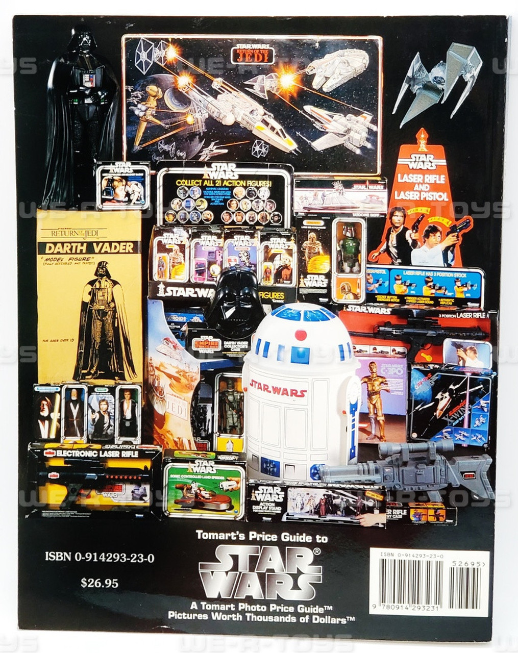 Tomart's Price Guide to Worldwide Star Wars Collectibles Signed 1994 USED -  We-R-Toys