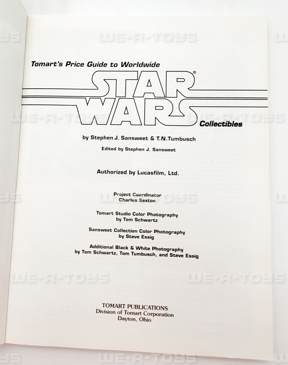 Tomart's Price Guide to Worldwide Star Wars Collectibles, 2nd Edition