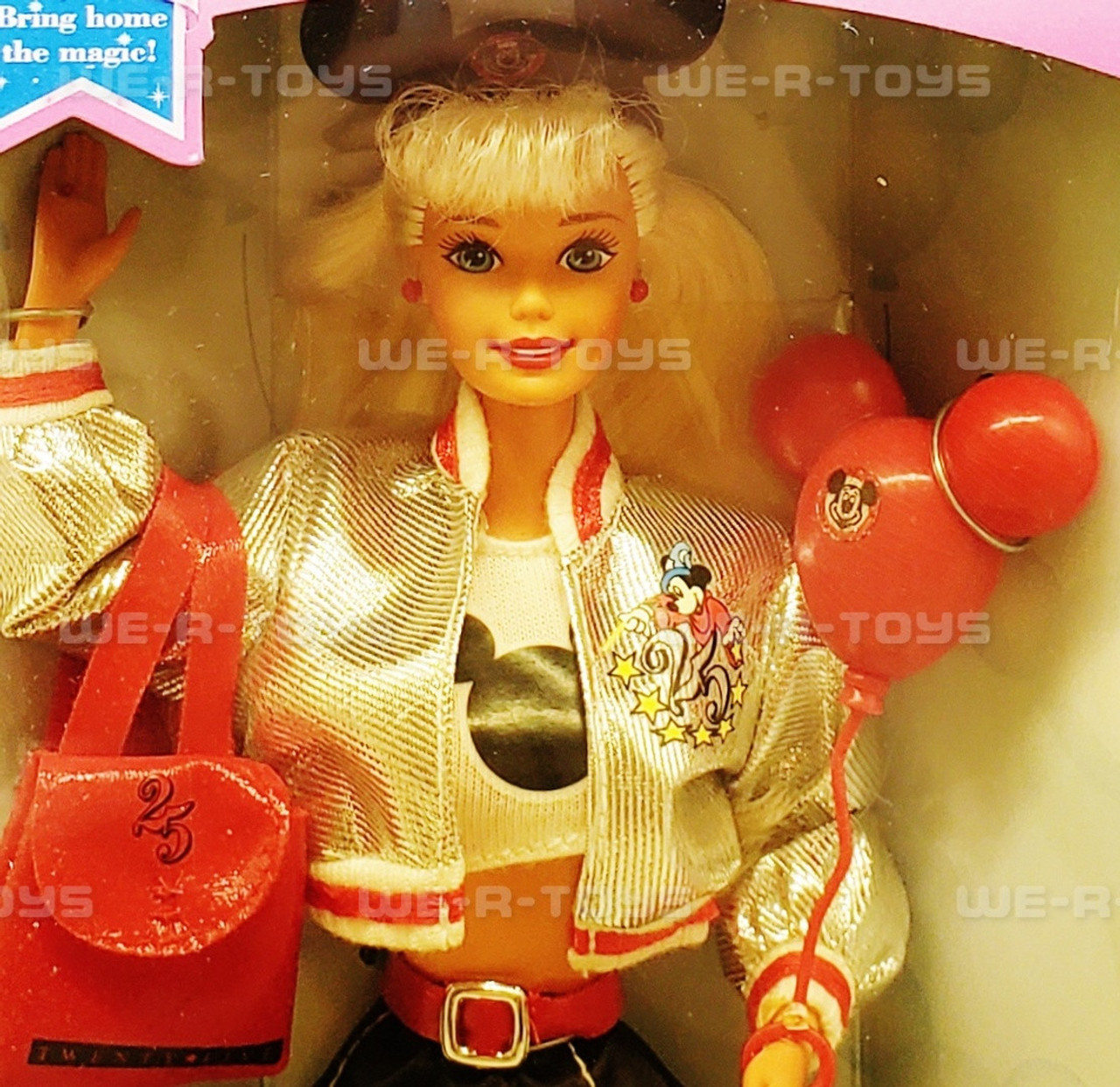 1996 Walt Disney World 25th Anniversary Barbie Doll 