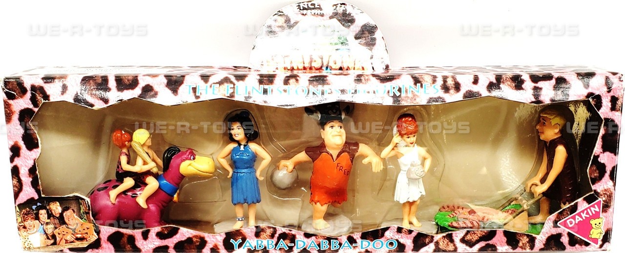 Spencer's Gifts Presents the Flintstones Figurine Set 1993 Dakin