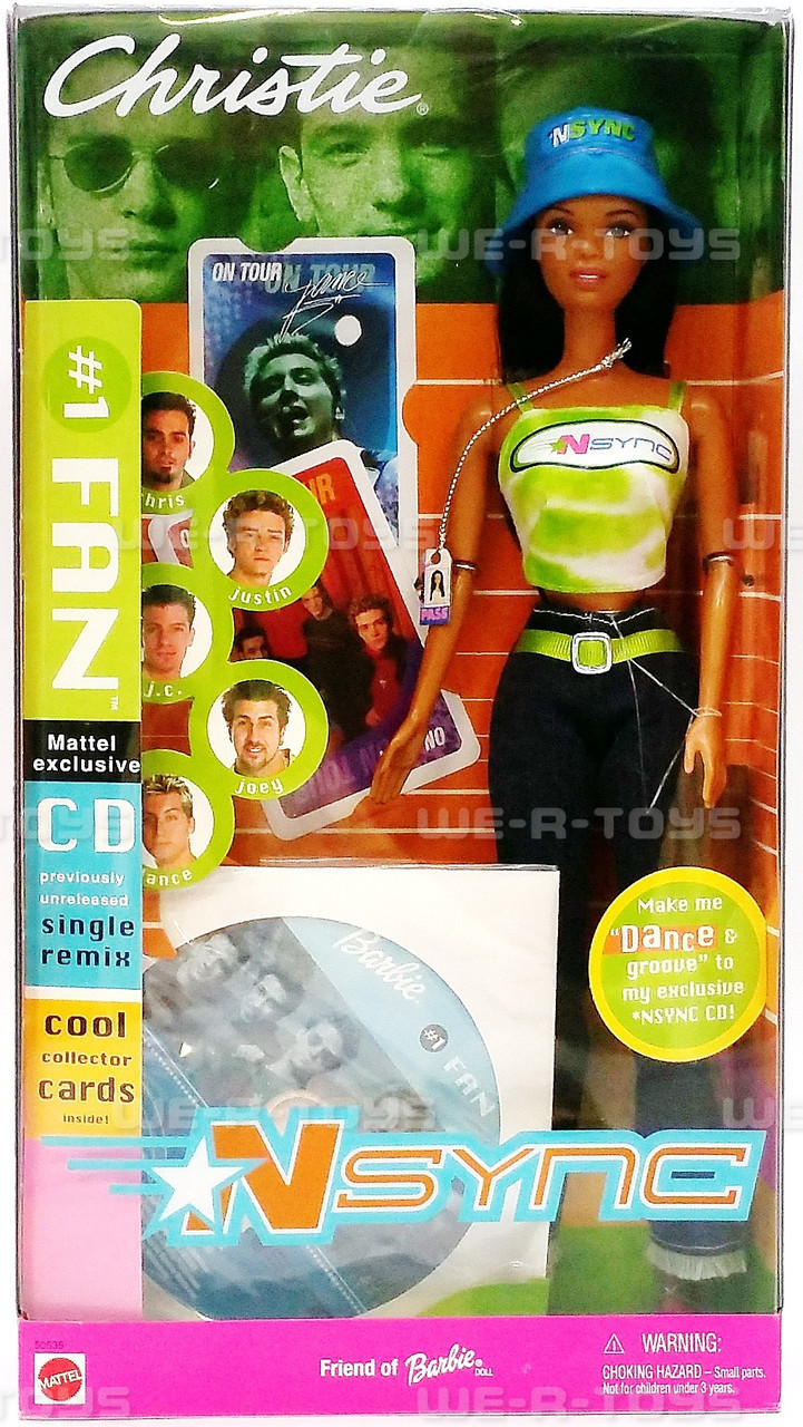 Barbie Christie NSYNC #1 Fan Doll 2000 Mattel 50535 - We-R-Toys