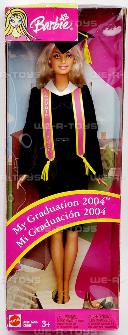 Barbie My Graduation 2004 Doll Bilingual Mattel No. C5265 NRFB