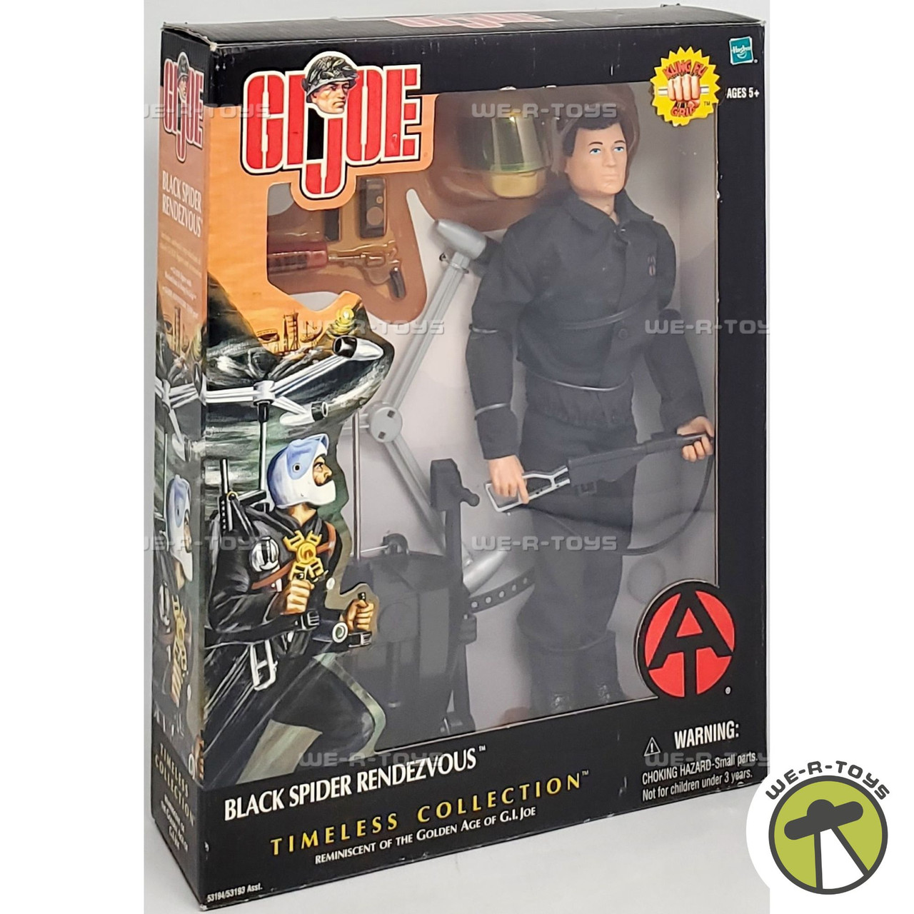 GI Joe Adventure Timeless Collection Black Spider Rendezvous
