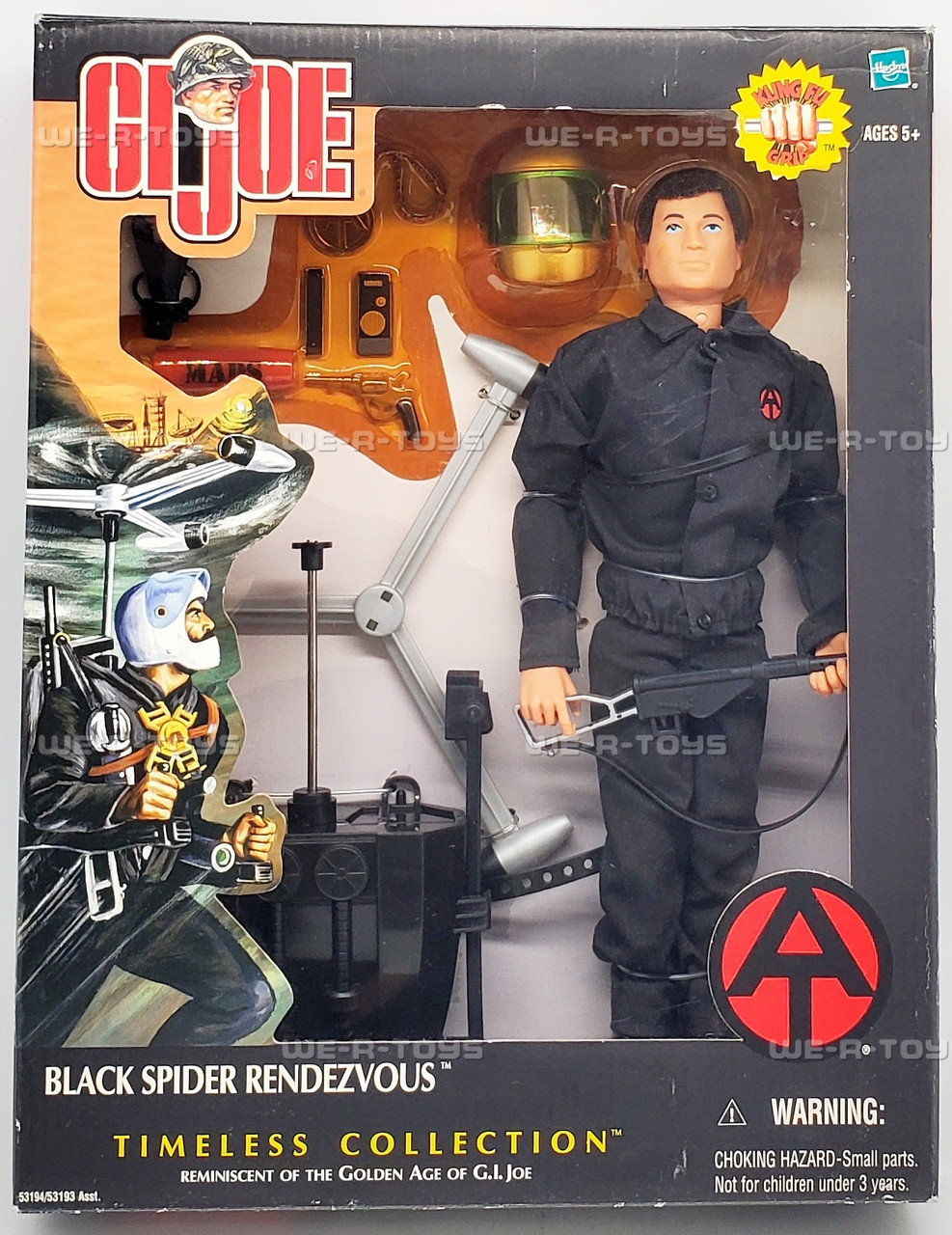 GI Joe Adventure Timeless Collection Black Spider Rendezvous
