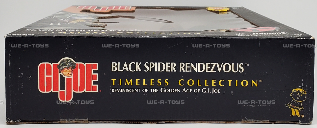 GI Joe Adventure Timeless Collection Black Spider Rendezvous