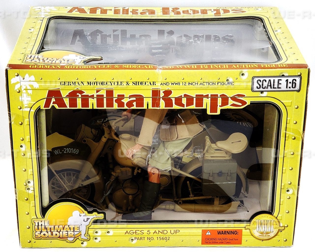 絶版品　THE ULTIMATE SOLDIER アフリカ大隊　サイドカー The Ultimate Soldier WWII Afrika Korps German Motorcycle