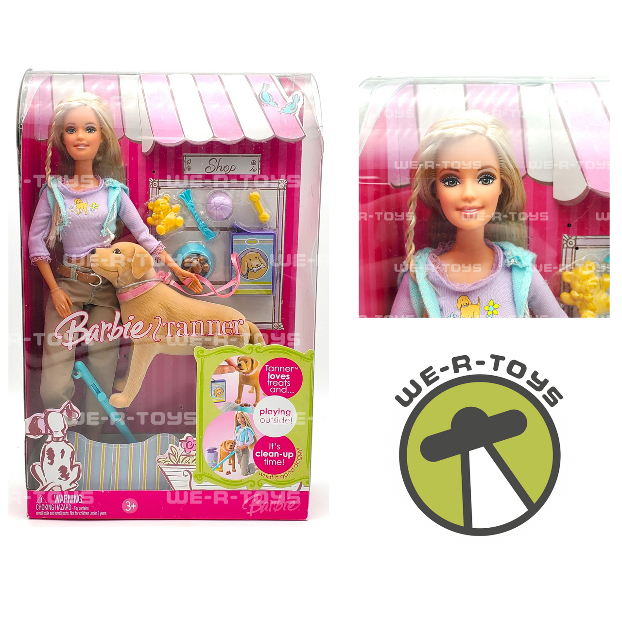 Barbie and Tanner Duo Dolls Magnet Feature 2006 Mattel #J9472 NRFB