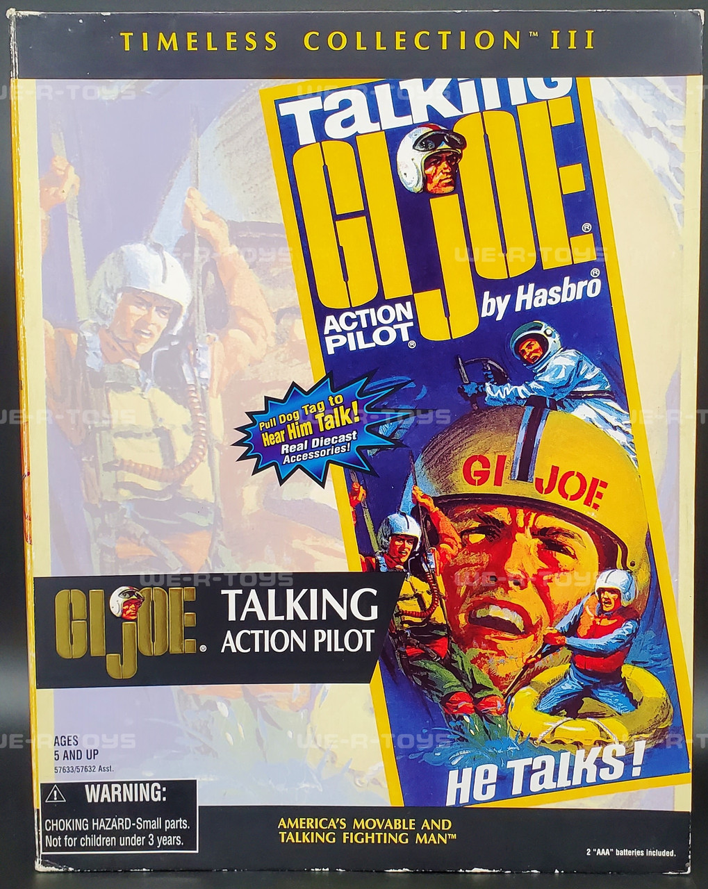 G.I. Joe Talking Action Pilot Figure Blonde 2000 Hasbro #57633