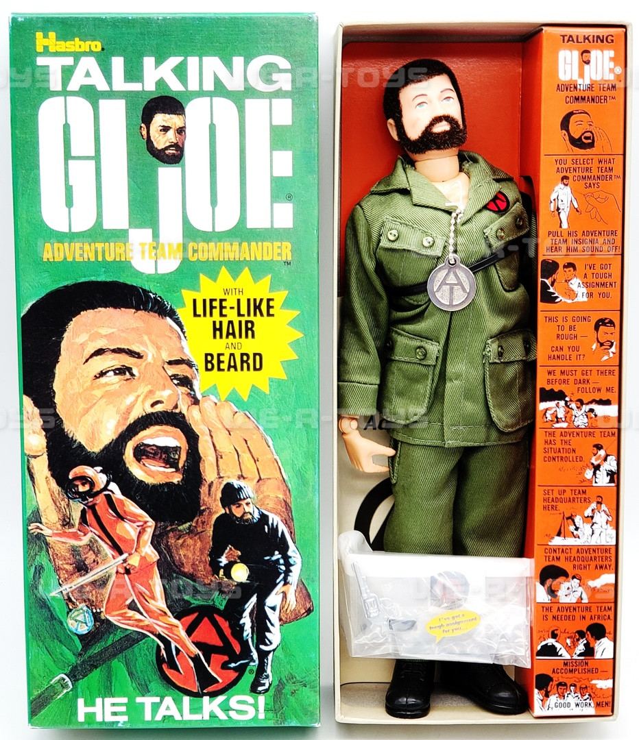 当時物 ビンテージ GIJOE トーキング アドベンチャー チームコマンダー Gi Joe Adventure Team Commander Vintage GI Joe Adventure