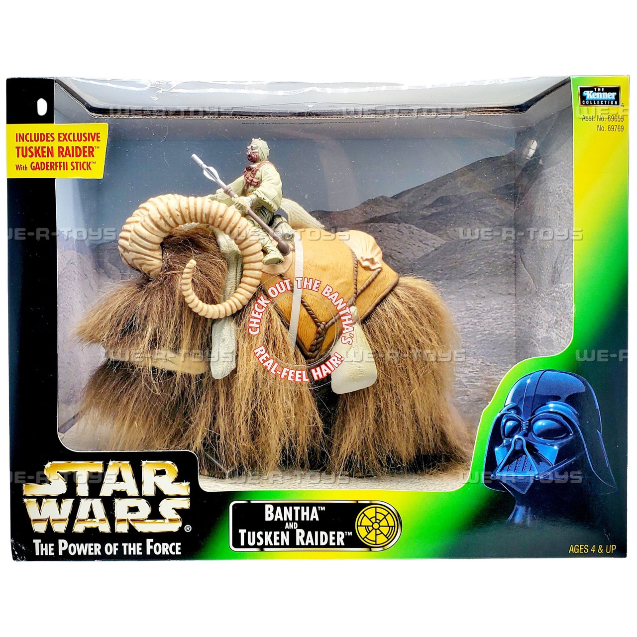 Star Wars Power of The Force Bantha & Tusken Raider Action Figure