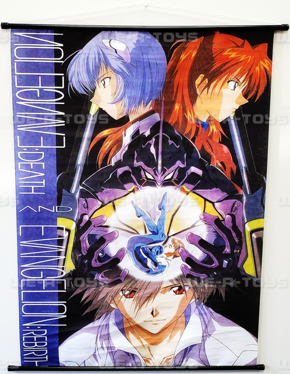 Neon Genesis Evangelion: Death & Rebirth Cloth Poster 41 x 30 Inches USED -  We-R-Toys