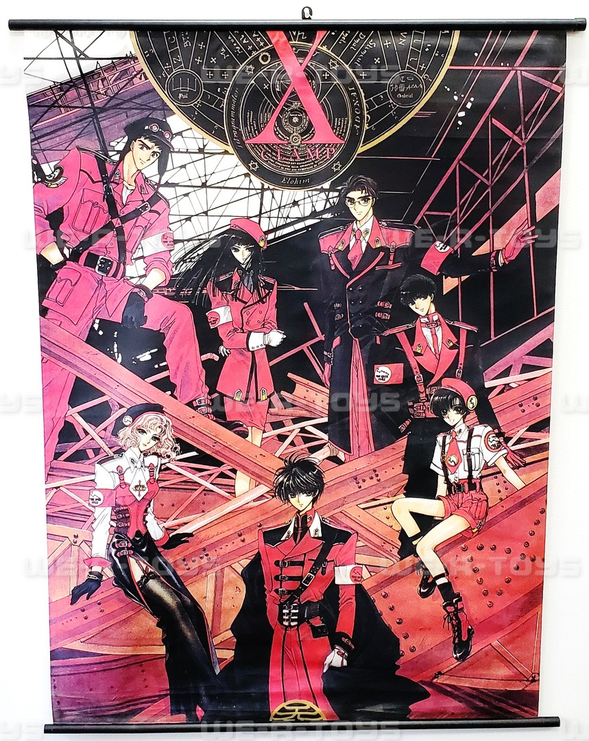 Clamp X Poster Dragons of Heaven Red Cloth - We-R-Toys