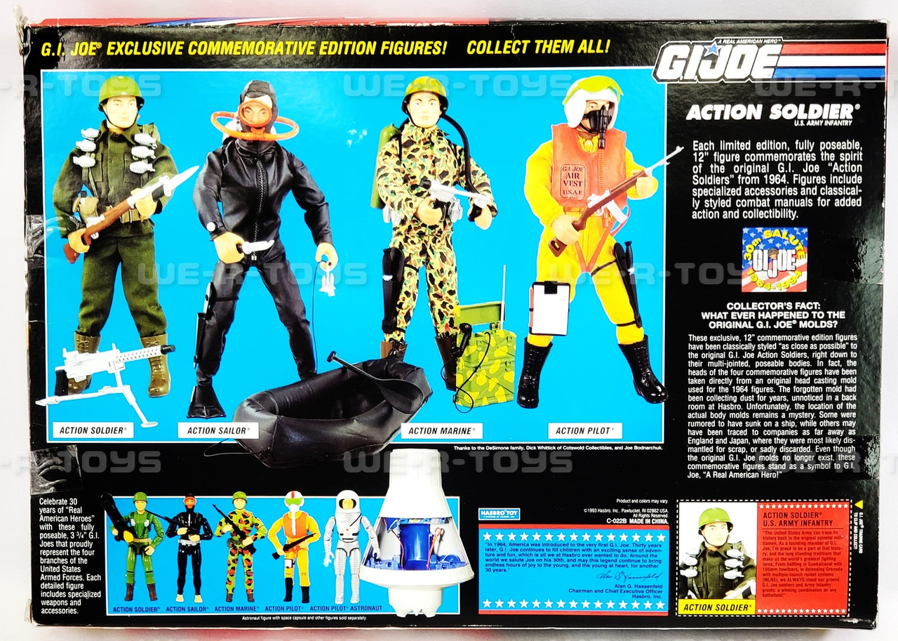 G.I. Joe 30th Anniversary Action Soldier Figure 1994 Hasbro No