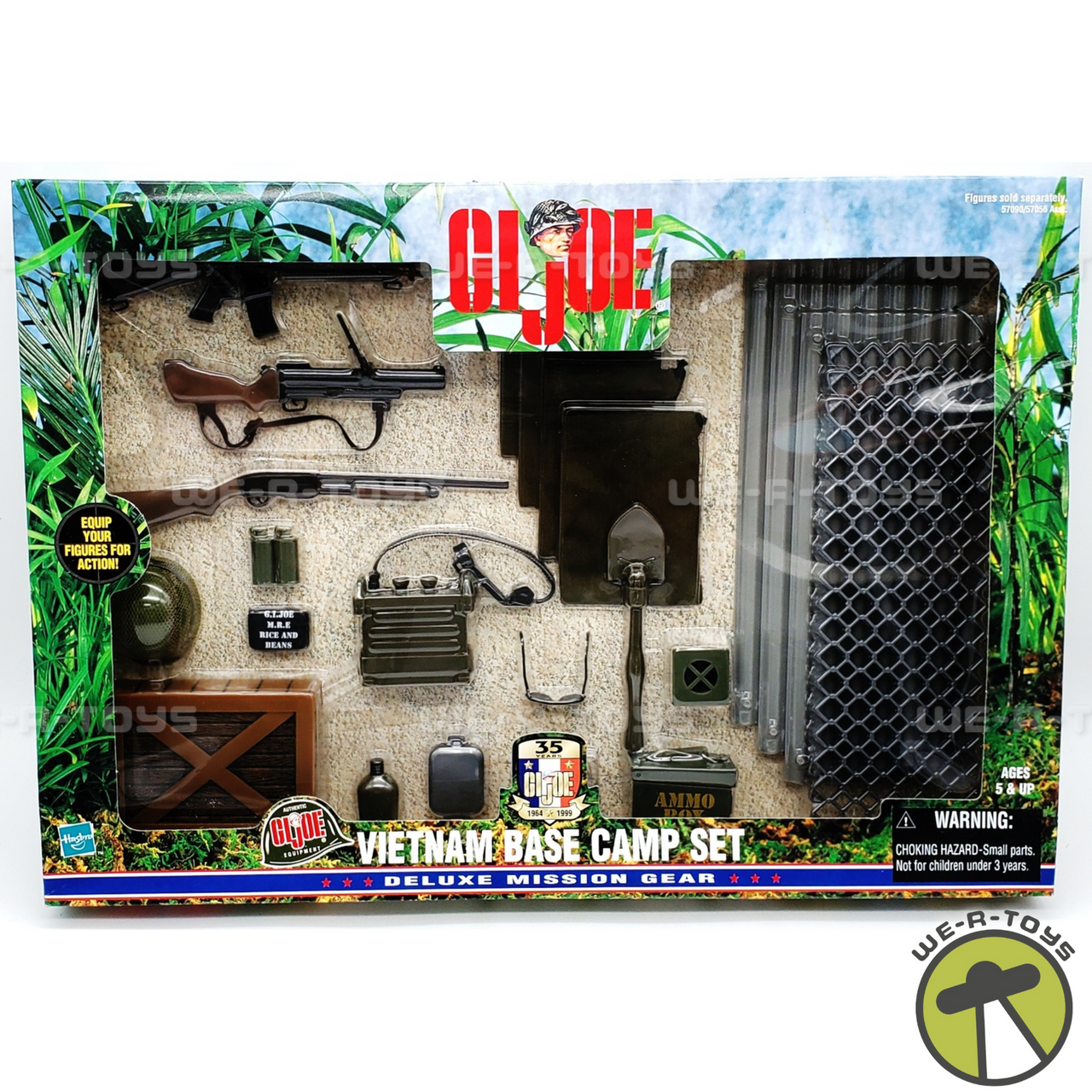 G.I. Joe Classic Collection Vietnam Base Camp Set Deluxe Mission Gear 1999  NRFB