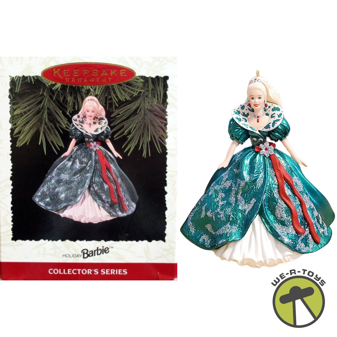 Hallmark Keepsake Ornament Holiday Barbie Ornaments Value Complete