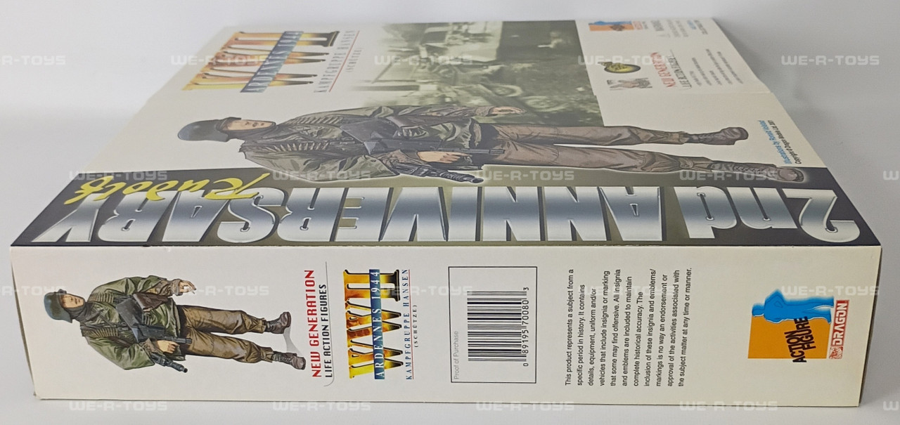 Dragon WWII Ardennes 1944 Schutze Rudolf Action Figure 2nd