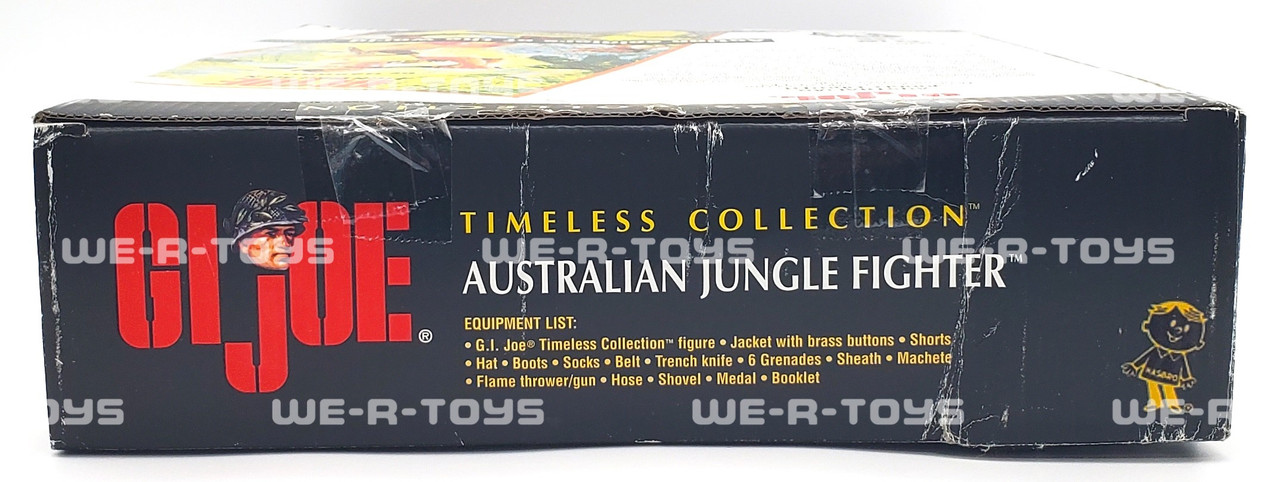 G.I. Joe Timeless Collection Australian Jungle Fighter Figure #53073 Hasbro  NRFB