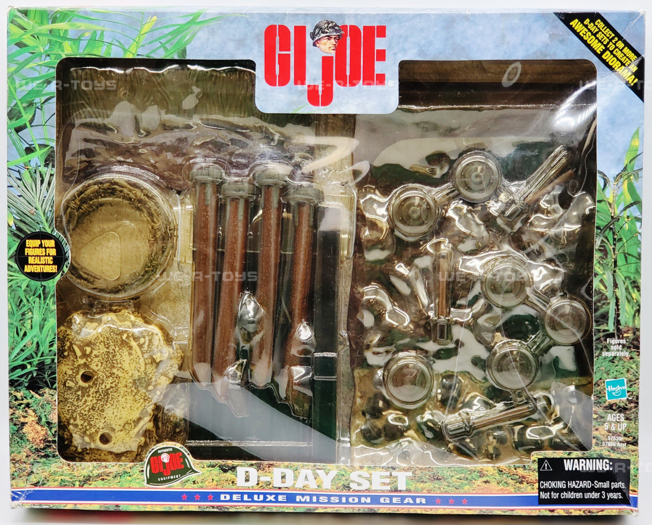 G.I. Joe Deluxe Mission Gear D-Day Set Hasbro 1999 No. 57630 NRFB
