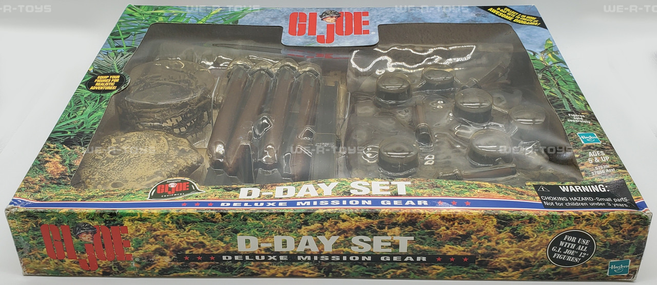 G.I. Joe Deluxe Mission Gear D-Day Set Hasbro 1999 No. 57630 NRFB
