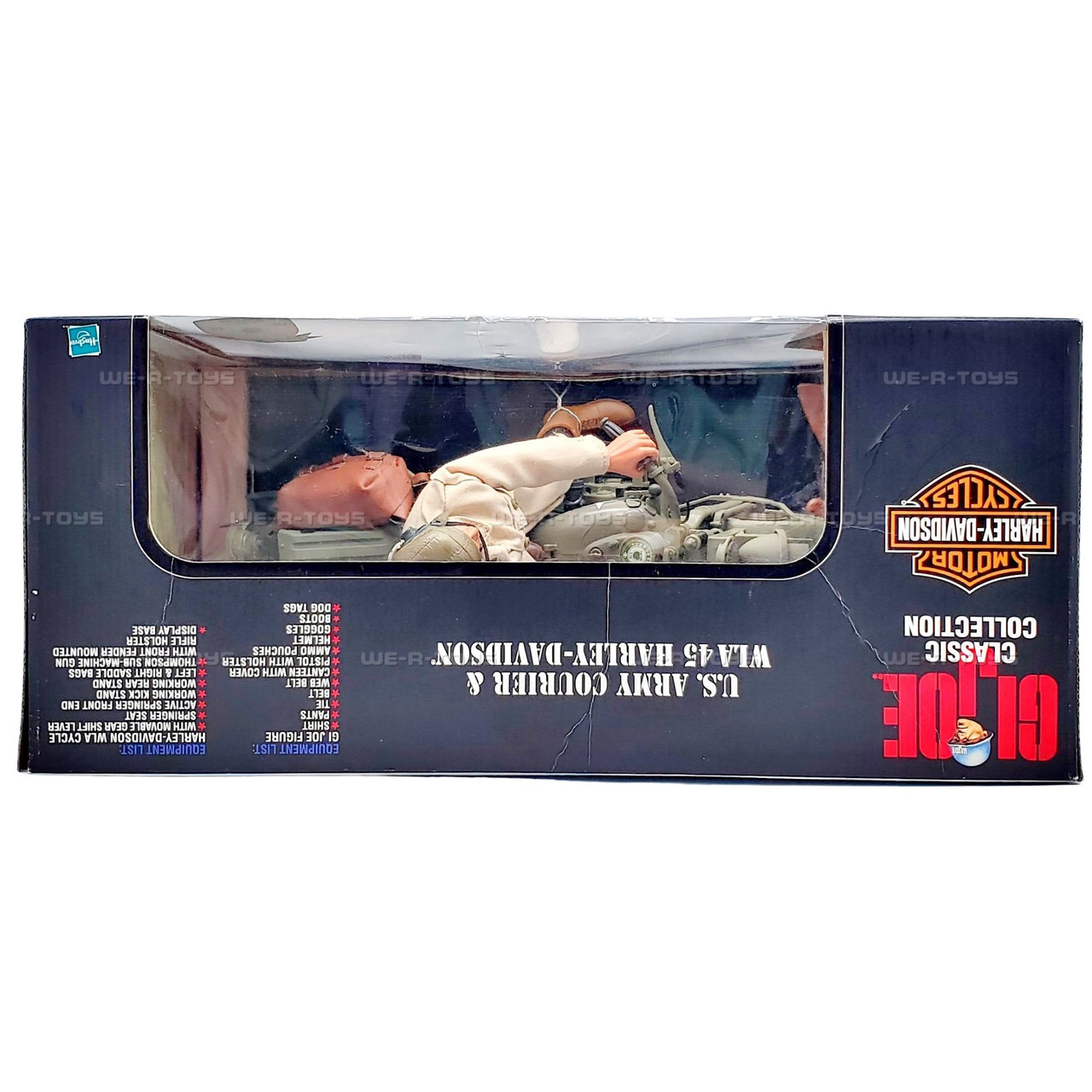 G.I. Joe US Army Courier and WLA Harley Davidson Action Figure and