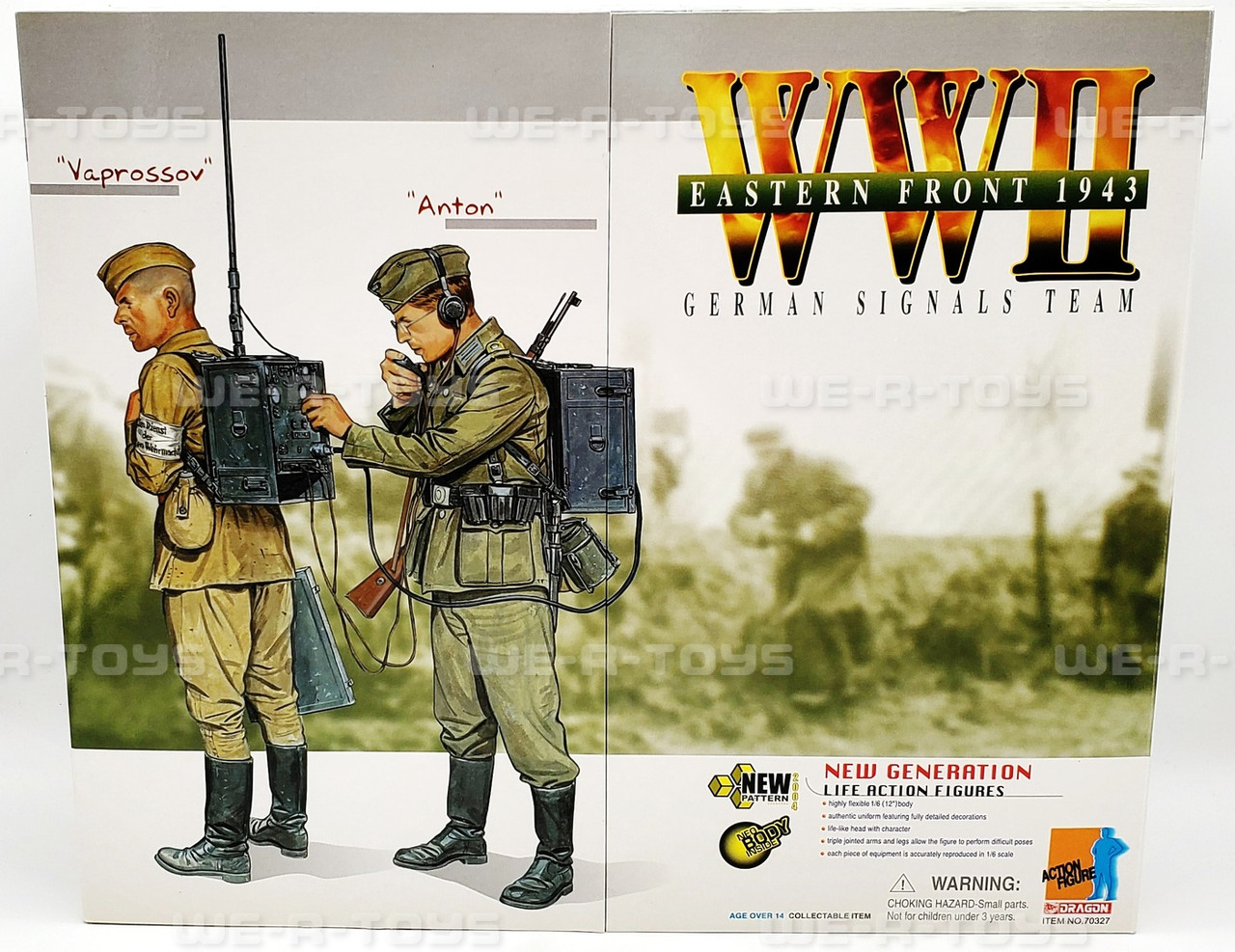 Dragon WWII German Signals Team Vaprossov & Anton Action