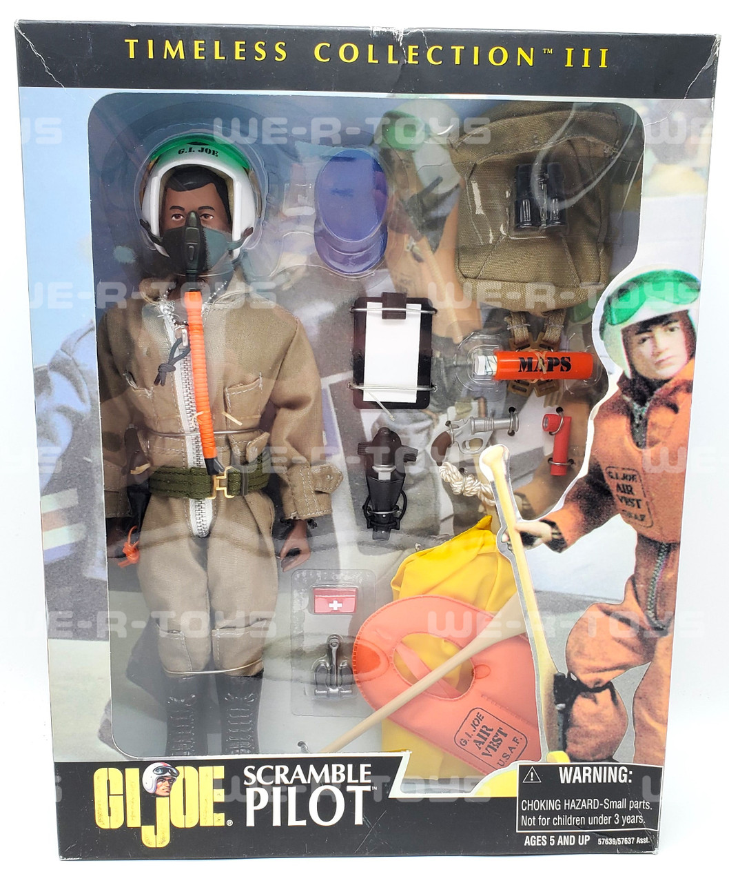 G.I. Joe Timeless Collection III Scramble Pilot Rare AA 2000