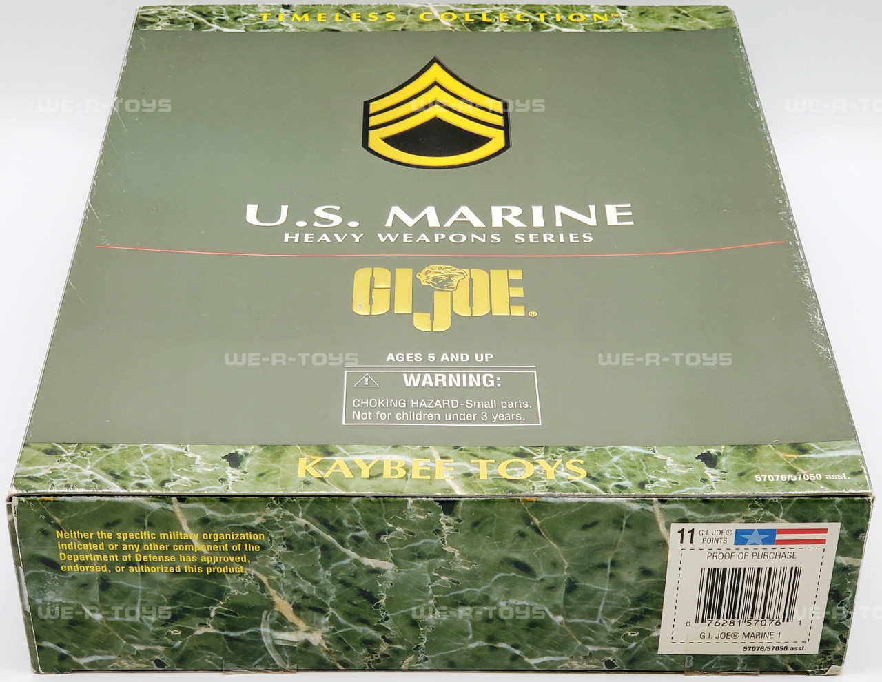 G.I. Joe Heavy Weapons Series U.S. Marine Figure Kaybee Toys