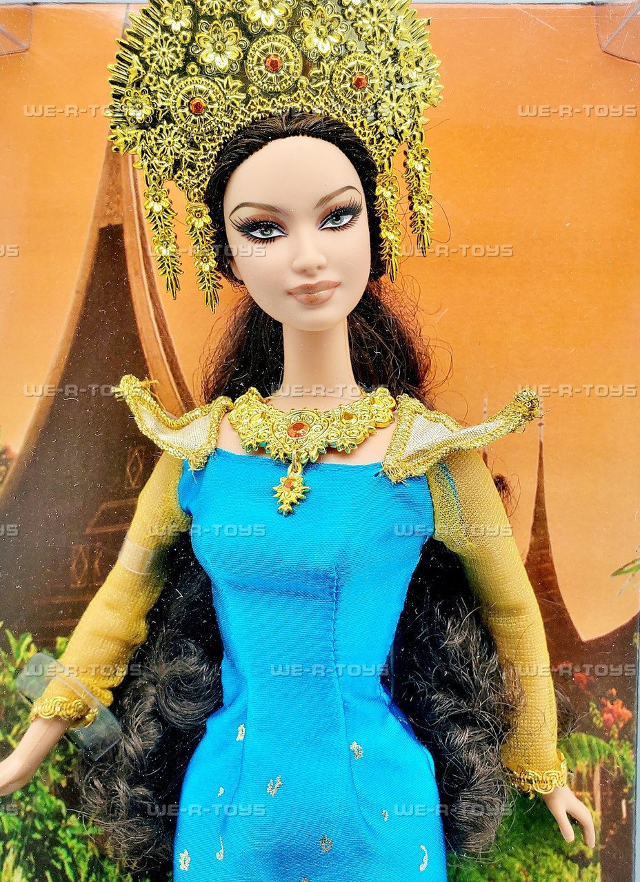 Barbie Dolls of the World Sumatra Indonesia Doll2007 Mattel L9582