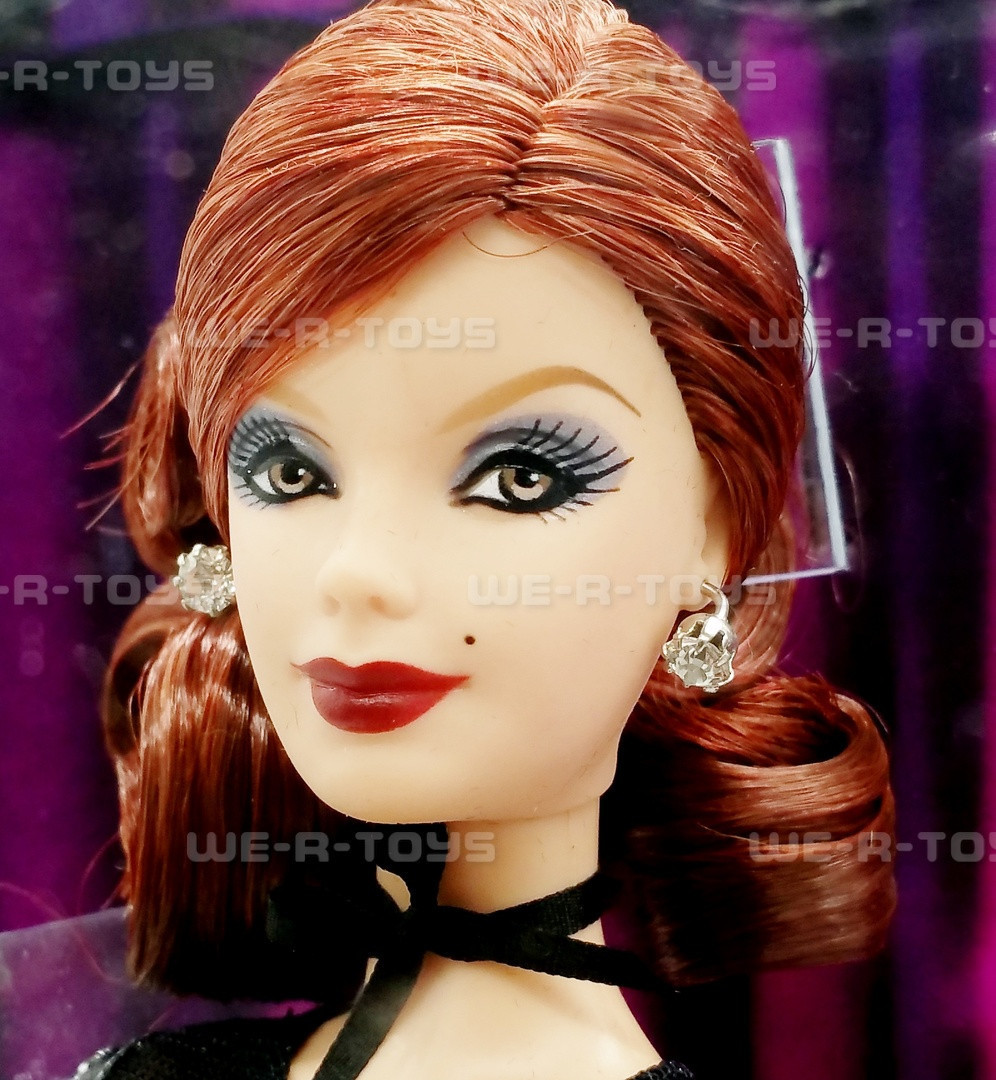 Barbie Collector Jazz Baby Cabaret Dancer Redhead Doll 2007 Mattel