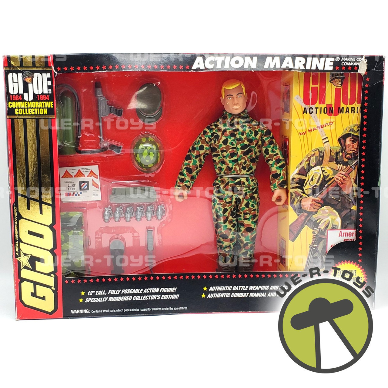 Joe Commemorative Collection Action Marine Figure #6844
