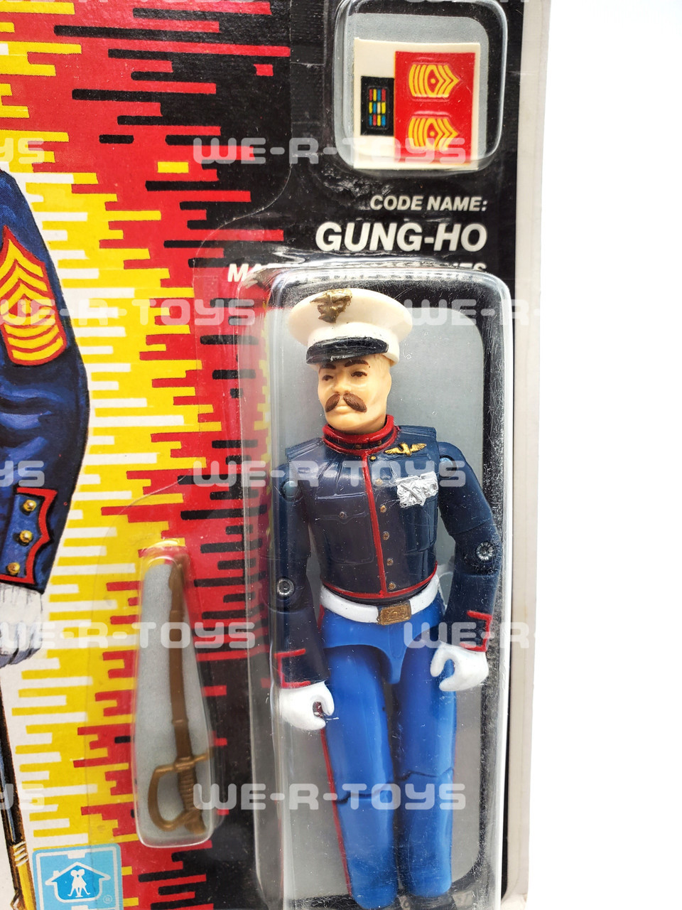 G.I. Joe Gung-Ho Marine Dress Blue 4in Modern Army Action Figure